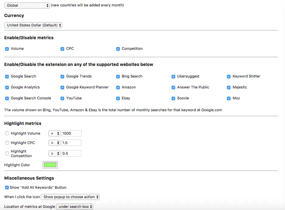 where to show search volume data /keyword-planner-search-volume/images/settings.webp