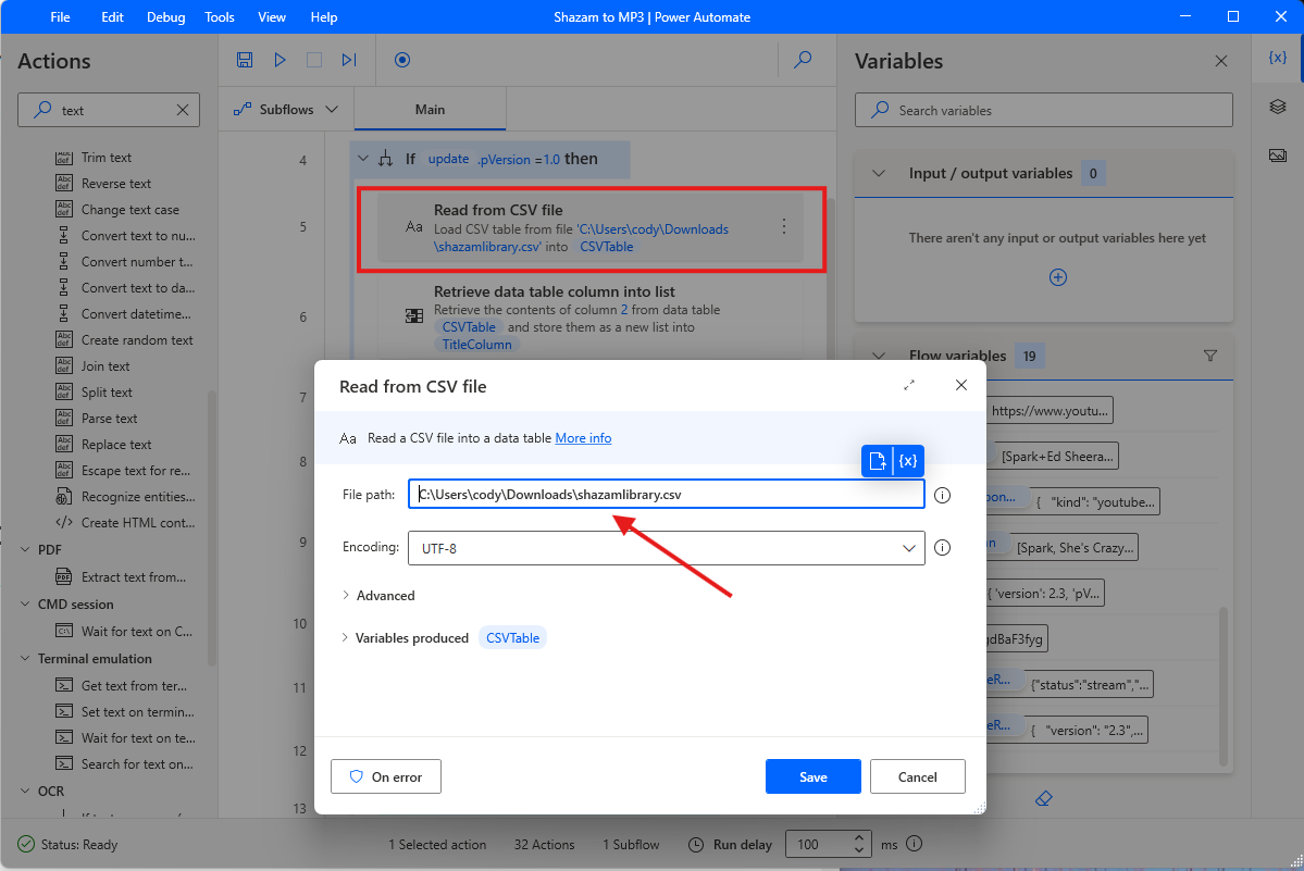 Shazam to MP3 Flow for Windows /shazam-downloader/images/shazam-downloader-flow.webp